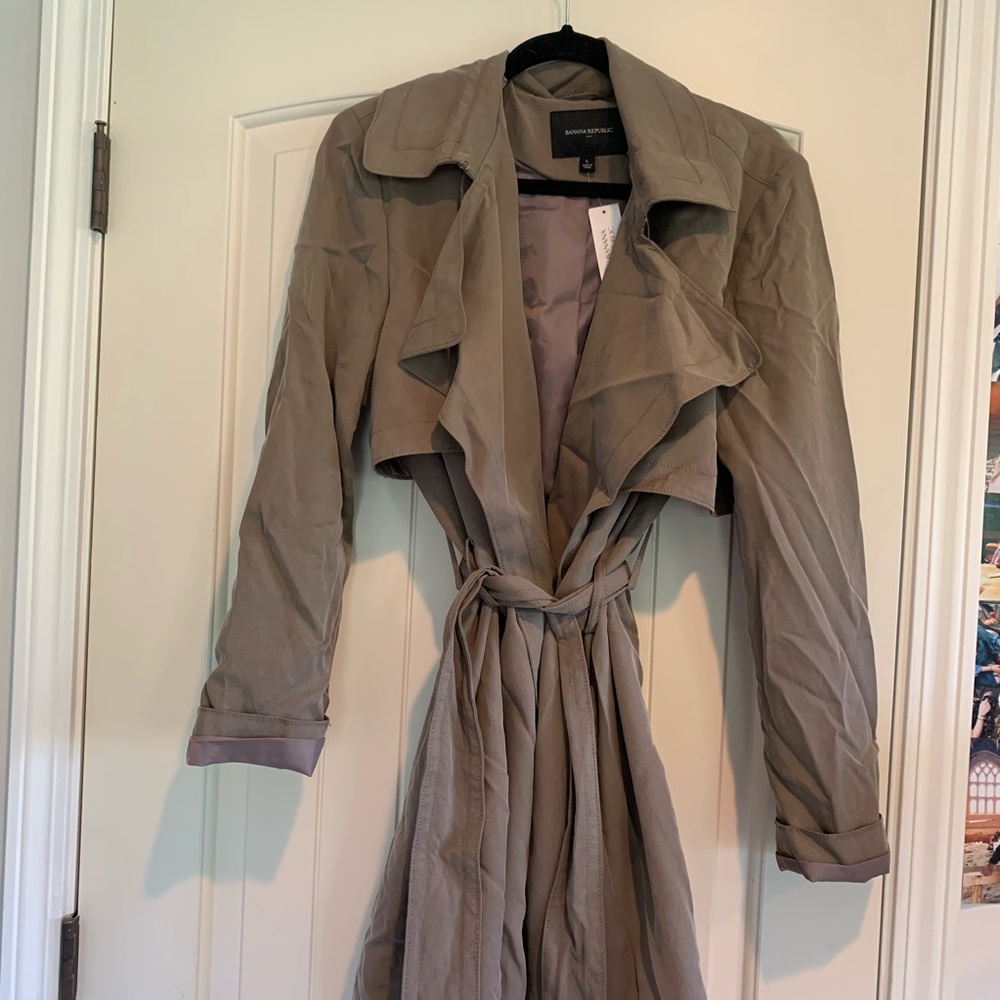 Banana republic trench coat